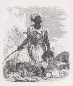 Psara teoksesta The Complete Works of Béranger, 1836. tekijältä Auguste Raffet