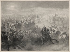 Arvostelu yöllä tekijältä Auguste Raffet