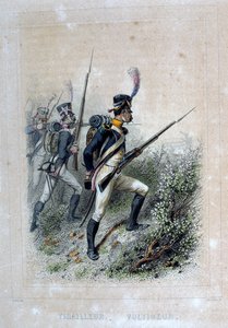 Tirailleur Voltigeur, Kiväärimies, 1859.