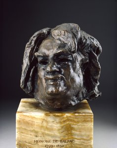 Balzac, Pää ennen viimeistä tutkimusta (pronssi)