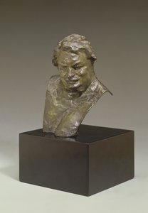 Balzacin rintakuva, 1892-95 tekijältä Auguste Rodin