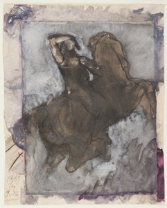 Ratsastaja (etusivu); hevonen ja ratsastaja (kääntöpuoli). tekijältä Auguste Rodin