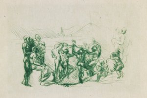 La Ronde, n. 1883-1884 tekijältä Auguste Rodin