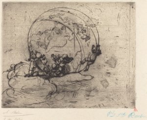 Les Amours Conduisant le Monde tekijältä Auguste Rodin