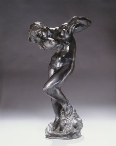 Meditaatio, 1885 ja 1924 tekijältä Auguste Rodin
