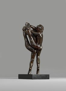 Pas de deux B, n. 1911 tekijältä Auguste Rodin