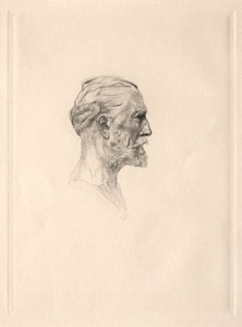 Antonin Proustin muotokuva. tekijältä Auguste Rodin