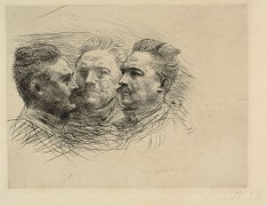 Henri Becquen muotokuva tekijältä Auguste Rodin