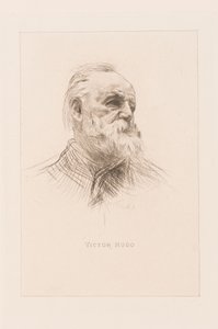 Victor Hugon muotokuva tekijältä Auguste Rodin