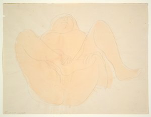 Makaava nainen alaston tekijältä Auguste Rodin