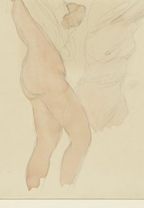 Opintopaperi, jossa kaksi naista riisuu paitansa tekijältä Auguste Rodin