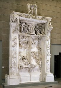 Helvetin portit (kipsi) tekijältä Auguste Rodin