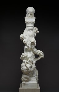 Runoilija ja mietiskelevä elämä: Fenaille-kolumni, 1896 tekijältä Auguste Rodin