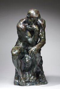 Ajattelija, c. 1880. tekijältä Auguste Rodin