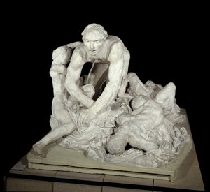 Ugolin Ugolin (kreivi Ugolino della Gherardesca), Pisan tyranni ja isänmaan petturi neljän lapsensa ympäröimänä. Helvetissä esille tuotu hahmo Dante Alighierin (1265-1321) "jumalaisessa komediassa" (La Divina Commedia). Auguste Rodin veistos tekijältä Auguste Rodin