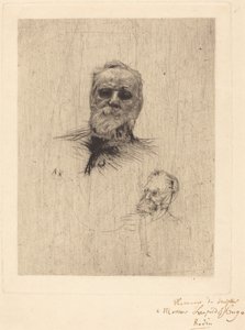 Victor Hugo, De Face tekijältä Auguste Rodin