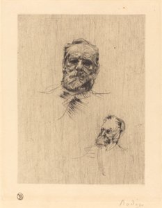 Victor Hugo, De Face tekijältä Auguste Rodin