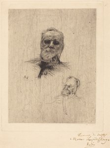 Victor Hugo, De Face tekijältä Auguste Rodin