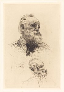 Victor Hugo, Three Quarters tekijältä Auguste Rodin