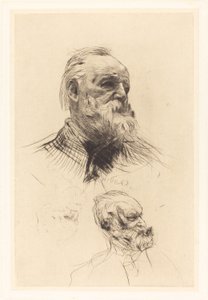 Victor Hugo, De Trois Quarts tekijältä Auguste Rodin