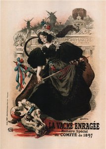 La Vache Enragee tekijältä Auguste Roedel
