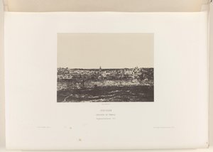 Gezicht op Jeruzalem, met de ommuring van de tempel Jerusalem. Temppelin kotelo. Yleinen näkymä itäpuolelta (otsikko esineessä) tekijältä Auguste Salzmann