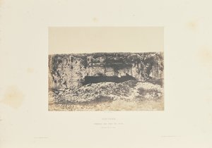 Jerusalem. Juudan kuningasten hauta. Pihan sisätilat tekijältä Auguste Salzmann