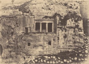 Jerusalem. Vallée de Josaphat. Tombeau de Saint Jacques