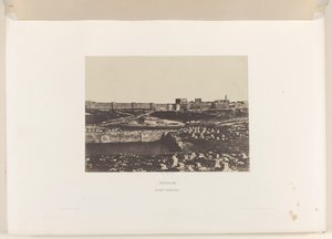 Mamilla-allas Jerusalemin vanhan kaupungin muurin ulkopuolella Jerusalem. Birket-Mamillah (otsikko esineessä)