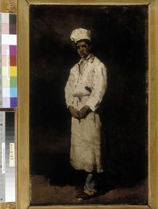 Mitron (öljy kankaalle) tekijältä Auguste Theodule Ribot