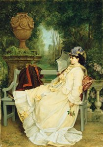 Puutarhassa, 1872