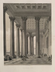 Pyhän Iisakin katedraalin pohjoinen portaali Alkaen: Pyhän Iisakin katedraalin rakentaminen, 1845
