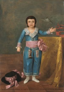 Juan Maria Osorion muotokuva, noin 1786 (öljy kankaalle). tekijältä Augustin Esteve y Marques