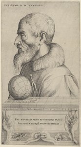 Omakuva, 1548 tekijältä Augustin Hirschvogel