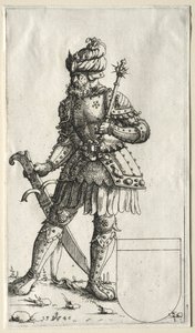 Sigismund II, Puolan kuningas tekijältä Augustin Hirschvogel