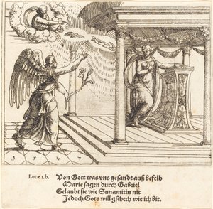 Ilmoitus, 1547. tekijältä Augustin Hirschvogel