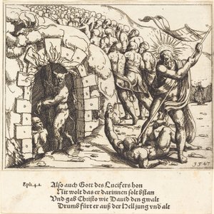 Helvetin riipaiseva, 1547. tekijältä Augustin Hirschvogel