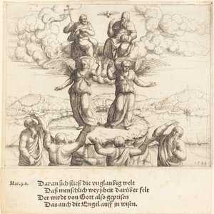 Kirkastus, 1548. tekijältä Augustin Hirschvogel