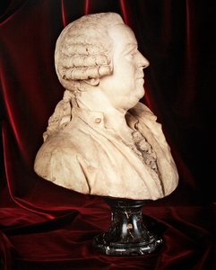 Muotokuvan luullaan olevan Louis-Pierre-Sebastien, Marshall de Sainscy tekijältä Augustin Pajou