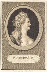 Katariina II tekijältä Augustin de Saint Aubin