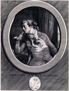 Luota valaani!, 1789 tekijältä Augustin de Saint Aubin