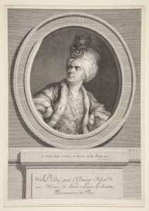 Henri Louis Cain (nimeltään Le Kain) (1728-1778) tekijältä Augustin de Saint Aubin