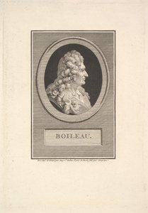 Despréaux Nicolas Boileaun muotokuva, 1800. tekijältä Augustin de Saint Aubin