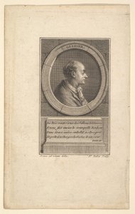 Gessnerin muotokuva, 1775. tekijältä Augustin de Saint Aubin