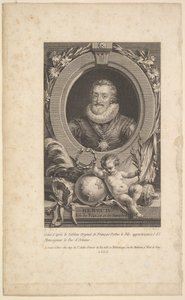 Henri IV:n muotokuva, 1777.