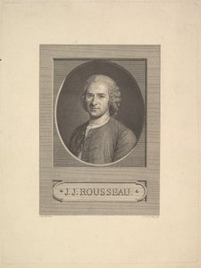 Jean-Jacques Rousseaun muotokuva, 1777.