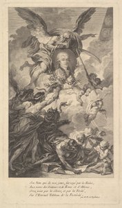 Muotokuva Simon-Nicolas-Henri Linguetista, 1780. tekijältä Augustin de Saint Aubin