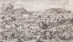 Tonguzluqin taistelu, 1773. tekijältä Augustin de Saint Aubin