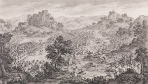 Qurmanin suuri voitto, 1770. tekijältä Augustin de Saint Aubin