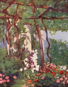 Puutarha, Villa Palumbo, Ravello (värilitro)